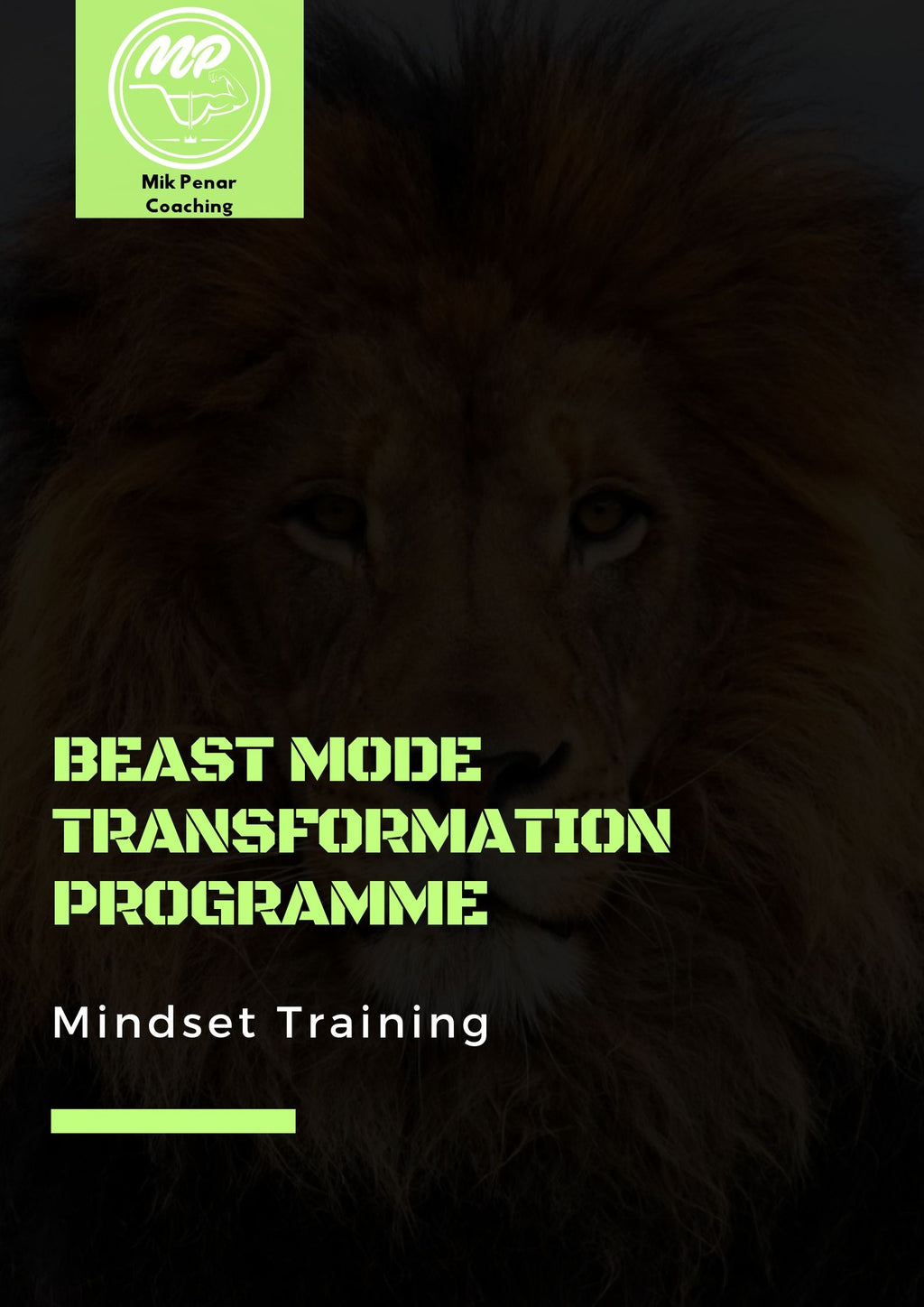 Beast Mode Transformation Beginner-Intermediate-Advanced Workout Program + Nutrition Guides + Mindset Training PDF